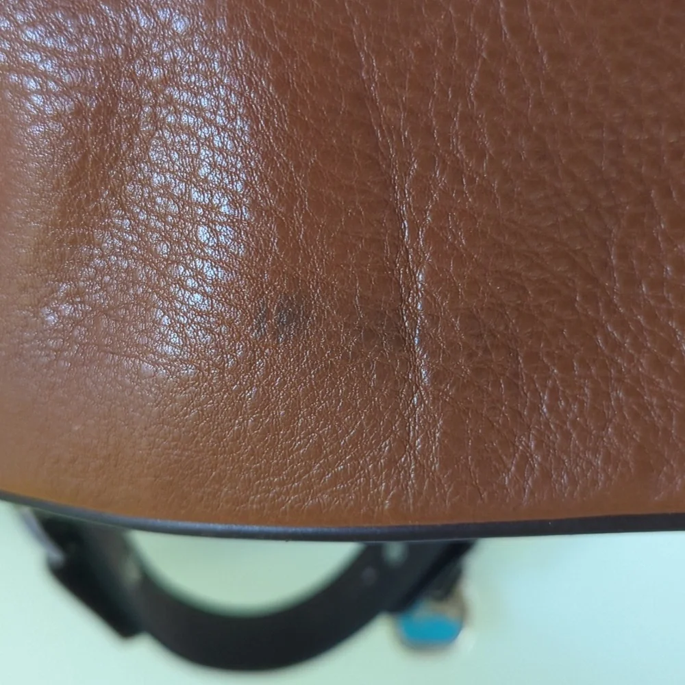 Dooney & Bourke Brown Leather Hobo Handbag - Picture 5 of 16